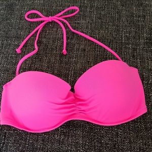 Victoria's secret 34C hot pink bikini top